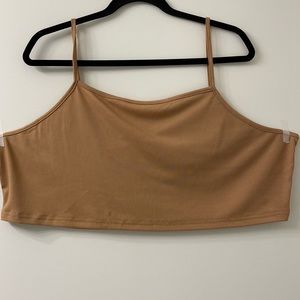 Strapped Ribbed Tank Top